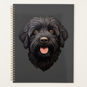 Black Labradoodle Dog Planner