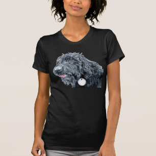 Black Labradoodle T-shirt