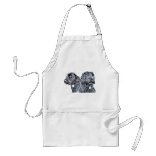 Black Labradoodles Apron