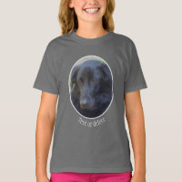 Black Labrador Dog Art Personalized