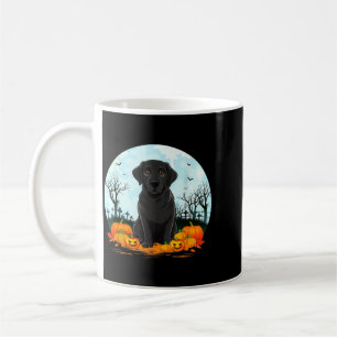 Black Labrador Dog Lovers Boys Girls Halloween Coffee Mug