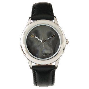 Black Labrador Dog Watch