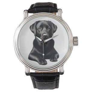 Black Labrador Dog Watch