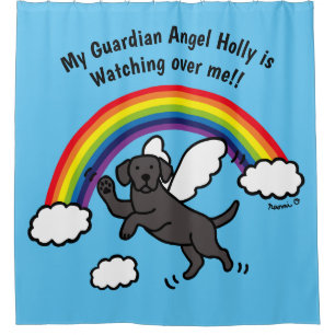 Black Labrador Guardian Angel (Rainbow Bridge)