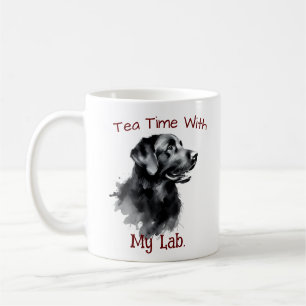 Black Labrador Keepsake Personalize Coffee Mug