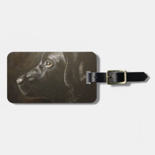 Black Labrador Luggage Tag