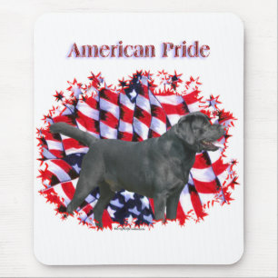 Black Labrador Pride Mouse Pad