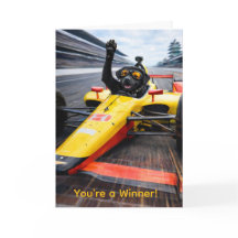 Black Labrador Puppy Racing Indy Car Birthday