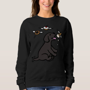 Black Labrador Puppy Sweets Dream Sweatshirt