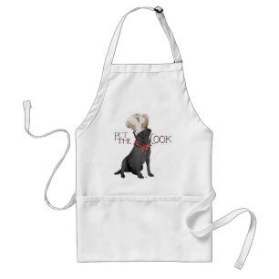 Black Labrador Retriever Chef Standard Apron