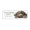 Black Labrador Retriever  Dog Address Label
