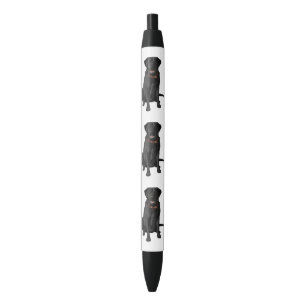 Black Labrador Retriever Dog Lover Gift Black Ink Pen