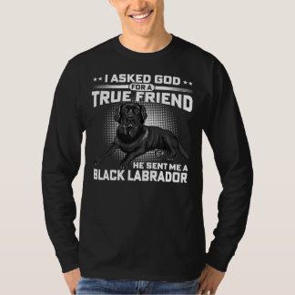 Black Labrador Retriever Dog Owner I Asked For A T T-Shirt
