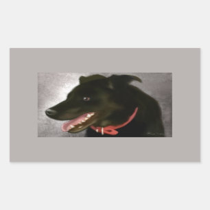 Black Labrador Stickers