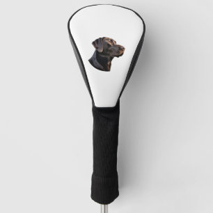 Black Labrador stickers 2 Golf Head Cover