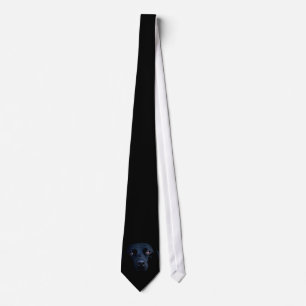 Black  labrador tie