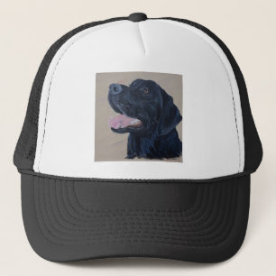 Black Labrador Trucker Hat