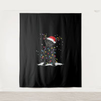 Black Labrador Xmas Dog Christmas Tree Light Class