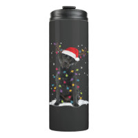 Black Labrador Xmas Dog Christmas Tree Light Class