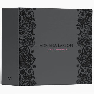 Black Lace Binder