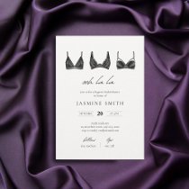 Panty Game Bridal Shower Bachelorette Lingerie Enclosure Card