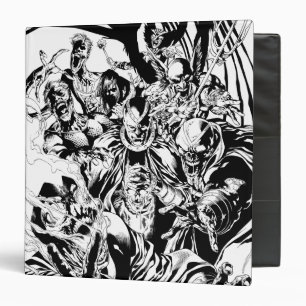 Black Lantern Corps - Black and White Binder