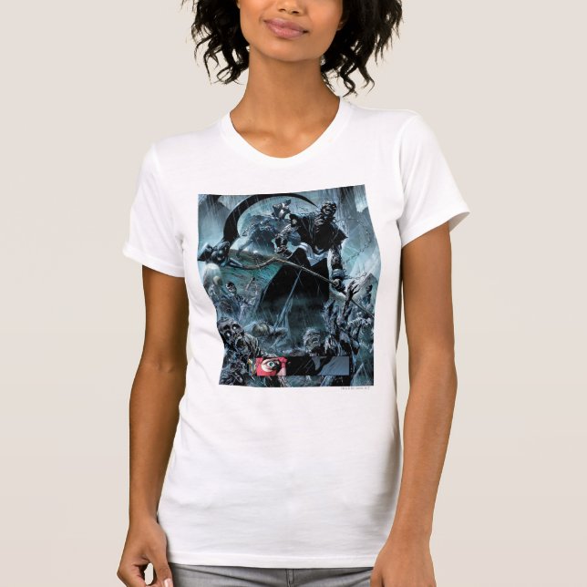 Black Lantern Corps Panel T-Shirt (Front)