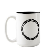 Black Laurel leaves wreath