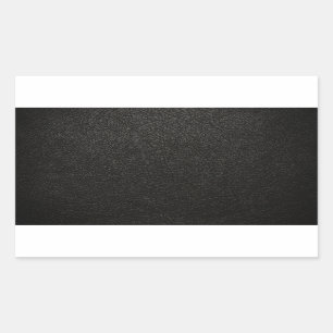 Black Leather Texture Background Sticker