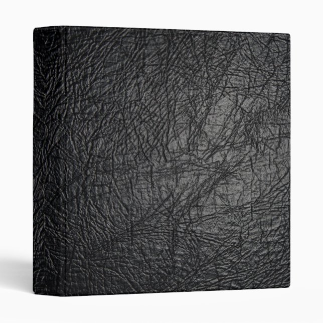black leather texture binder (Front/Spine)