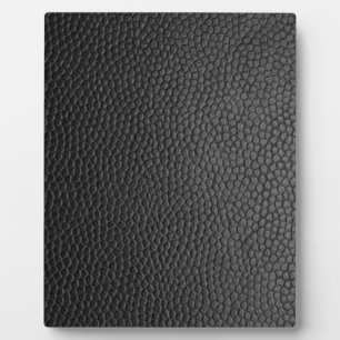 Black Leather Texture Plaque