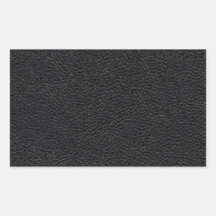 Black Leather Texture Sticker