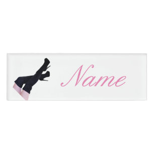 Black Leather Thigh-high Boots Thunder_Cove Name Tag