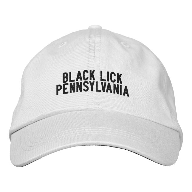 Black Lick Pennsylvania Hat (Front)