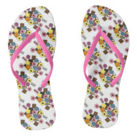 Black Licorice Allsorts All Sorts Candy Flip Flops