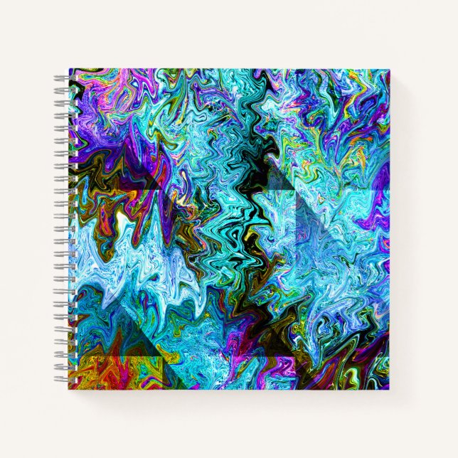 Black Light Nights..... Notebook (Front)