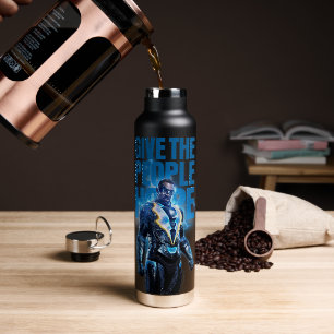 Black Lightning - Give The People Hope Water Bottle