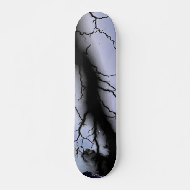 Black Lightning Skateboard (Front)