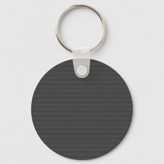 Black Lined Abstract Keychain (Front)