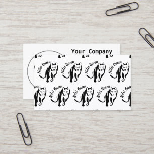 Black Lioness Queen of the Huntress Business Card