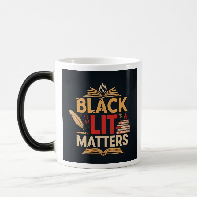 Black Lit Matters | Read, Rise, Resist  Magic Mug (Left)