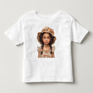 Black Little Girl Toddler T-shirt