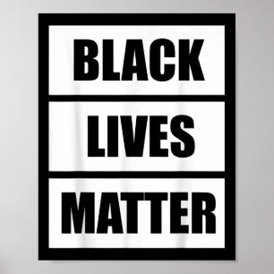 Black Lives - Awareness Protest Social Justice Poster