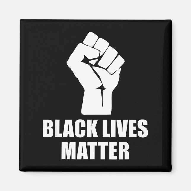 Black Lives Blm Human Rights Black History Month  Magnet (Front)