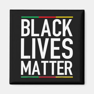 Black Lives Blm Human Rights Black History Month  Magnet