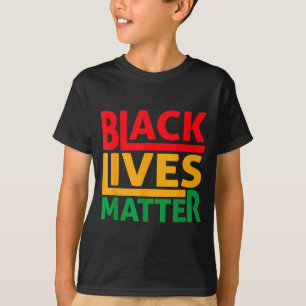 Black Lives Blm Human Rights Black History Month T-Shirt
