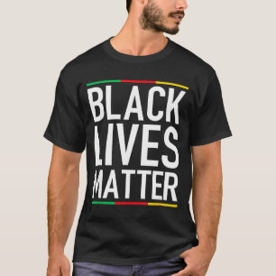 Black Lives Blm Human Rights Black History Month  T-Shirt