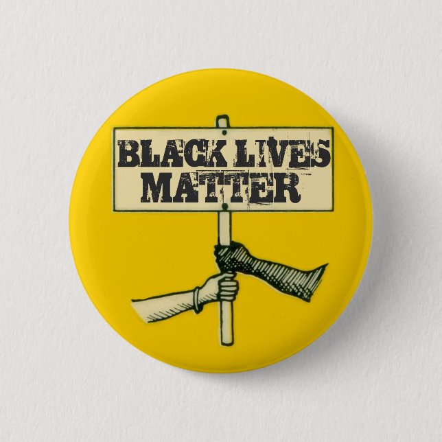 BLACK LIVES MATTER 2 INCH ROUND BUTTON (Front)