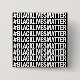 Black Lives Matter 2 Inch Square Button