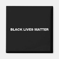 Black Lives Matter black white text minimalist